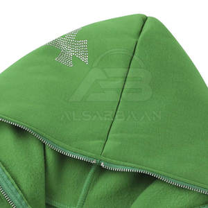 Nuevo diseño de sudaderas con pedrería para hombre, ropa de invierno hecha en Pakistán, sudaderas con pedrería para hombre a bajo precio. - Product Image 6