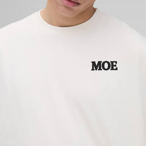 Camisetas de Algodón Grueso para Hombre, Estilo Oversize, Manga Larga, Streetwear, Hombros Caídos, Logotipo Personalizado, Fabricante OEM de Marca Privada - Product Image 5