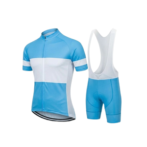Conjunto de Ropa de Ciclismo MTB Resistente para Hombre, Jersey Transpirable de Manga Corta con Pantalones Cortos con Almohadillas de Gel Antichoque, Kit de Equipo - Product Image 4