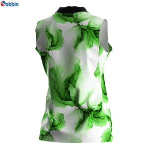 Polo sans manches personnalisé avec logo pour femme, coupe ajustée, respirant, pour un style de vie actif et les tenues quotidiennes - Product Image 2