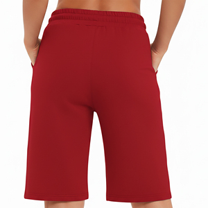 Shorts longs décontractés en coton respirant de haute qualité, style streetwear, avec cordon de serrage, pour la course à pied, à prix abordable - Product Image 4