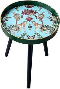 โต๊ะกาแฟสไตล์มินิมอลสมัยใหม่ งานแฮนด์เมด โครงเหล็ก ท็อปไม้มะม่วง แบบซ้อนได้ ใช้เป็นโต๊ะข้าง โต๊ะรับประทานอาหาร สำหรับห้องนั่งเล่น - Product Image 5