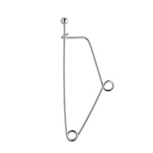 ชุดเครื่องมือ Mayo Instrument Pin 110 มม. ที่หนีบผ้าผ่าตัด Backhaus ที่หนีบผ้าเหล็ก ชุดเครื่องมือแบบแมนนวล ได้รับการรับรองมาตรฐาน CE รับประกัน 1 ปี - Product Image 2