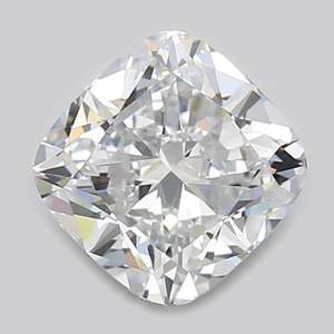 Diamant de laboratoire cultivé HPHT CVD couleur D, taille coussin excellente, certifié IGI, 0,5 ct, 1 ct, 2 ct, pour bijoux en or - Product Image 1