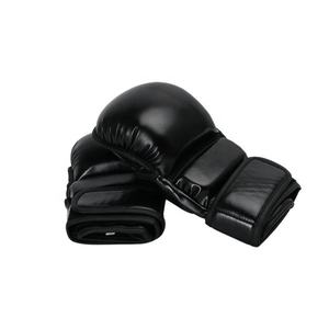 Gants de boxe MMA à demi-doigts de haute qualité, personnalisés, pour la lutte UFC, gants d'entraînement Guantes - Product Image 1