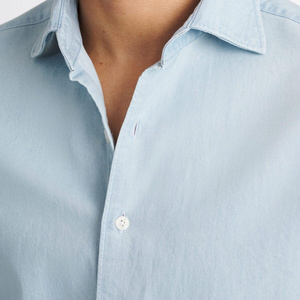 Camisas de Franela para Hombre, Diseño Sólido, Estilo Casual, Transpirables, de Secado Rápido, Alta Calidad, Colección Moderna de Verano - Product Image 6