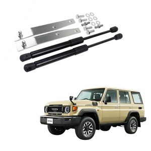 Amortisseur de capot hydraulique en acier noir pour Toyota Land Cruiser LC70 LC75 LC76 LC78 LC79 - Product Image 1