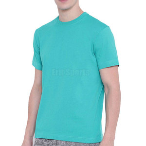 Camiseta Ligera Informal de Color Sólido para Hombre, 100% Algodón, Tejido Transpirable de Alta Calidad y Ecológico, Precio Bajo - Product Image 2