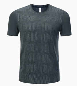 Camiseta Deportiva Casual RAPID SPORTS al por Mayor, 100% Algodón Tejido, para Hombre y Mujer, con Estampado Personalizado Frontal, Diseño Oversize con Patrón Sólido - Product Image 2