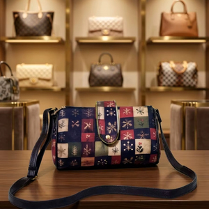 Vintage Mosaic Crossbody Handbag - Product Image 1