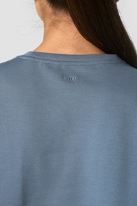 เสื้อยืดโอเวอร์ไซส์ทรงครอป แขนสั้น คอกลม ผ้าฝ้าย สไตล์วินเทจ ลุคสบายๆ สำหรับผู้หญิง - Product Image 5