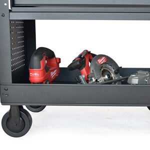 Carrito de Utilidad CSPS de 84 cm con 4 Cajones, Excelente Calidad, Acero con Recubrimiento en Polvo, Capacidad de Carga de 320 kg, Cerradura con Llave, Rodamientos de Bolas, OEM - Product Image 5