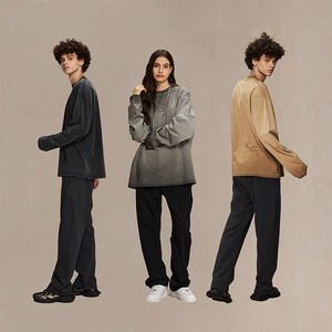 Camiseta de Manga Larga Lisa con Estampado Personalizado HSI 2026, Camiseta de Manga Larga con Estampado Serigrafiado, Venta al Por Mayor, OEM/ODM, Lista para Enviar - Product Image 2