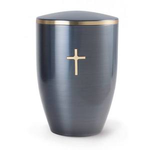 Hermosa urna de aluminio para cenizas, urna funeraria para adultos, urnas de aluminio para cenizas humanas. - Product Image 2