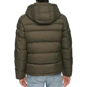 Chaqueta de Invierno Acolchada para Hombre, de Primera Calidad, con Capucha y Acabado Brillante, Precio al por Mayor 2026 - Product Image 3