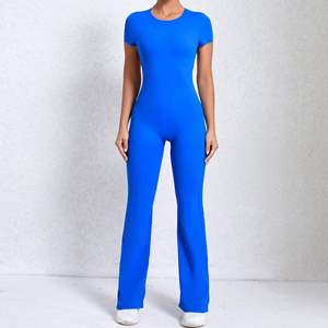 Combinaison ajustée originale la plus vendue pour femmes, respirante, tendance été, avec logo personnalisé - Product Image 3