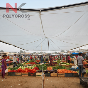 Bâche de marché pour légumes résistante aux intempéries, traitée anti-UV, pour applications en extérieur - Product Image 2
