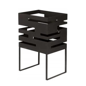 Brasero Moderno de Acero para Exteriores con Diseño Apilable para Relajación y Decoración del Hogar - Product Image 2