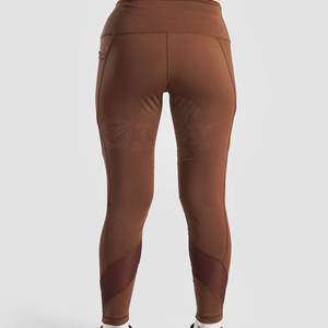 Leggings de tacto suave para mujer con diseño ajustado al cuerpo para uso casual, gimnasio y sesiones de yoga. - Product Image 4