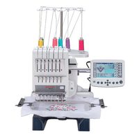 Machine à coudre et à broder USHA Memory Craft, équipement de couture informatisé suspendu gratuit pour usage en atelier