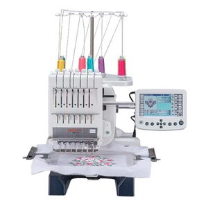 USHA Memory Craft <b>Sewing</b> and Embroidery <b>Machine</b> Free Hanging Computerized <b>Sewing</b> Equipment for Workshop Use - Product Image 5
