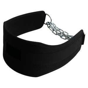 2026 New Custom Genuine Leather Custom Dipping <b>Belt</b> with Chain for Men & Women for Weight Lifting & Fitness Support Wholesale - Product Image 6