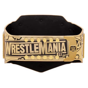 Cinturón de Campeonato WWE WrestleMania 40 Edición Limitada Modern Era, Chapado en Zinc de 2mm y 4mm, Duradero, Manual, Talla Adulto - Product Image 2