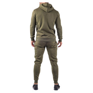 2026 OEM/ODM Custom Made <b>Zip</b>-<b>Up</b> Tracksuit Lightweight Breathable Men's Gym Fitness Matching 2 Piece Zipper Tracksuit Set - Product Image 3