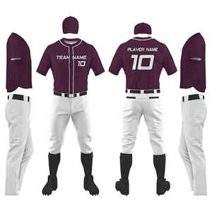 Ensemble de maillots de baseball personnalisés pour hommes, bleu marine turquoise, manches courtes, polyester sublimé respirant, toutes saisons, taille adulte - Product Image 3