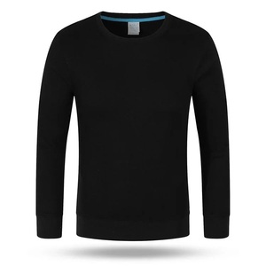 Sudadera Personalizada de Alta Calidad para Hombre, Cuello Redondo, Algodón Liso, Estilo Casual, Fabricante de Sudaderas de Invierno - Product Image 2