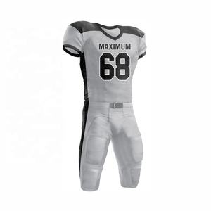 Uniformes de Fútbol Americano de Alta Calidad, Tallas Grandes, Conjuntos de Manga Corta, Estampados, Personalizados, Antibacterianos, Transpirables, para Escuelas - Product Image 1