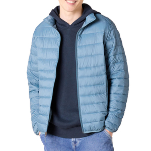Chaqueta de hombre de tela premium para exteriores, a la moda, de buena calidad, con logo personalizado e impresión, chaqueta acolchada para hombre. - Product Image 1