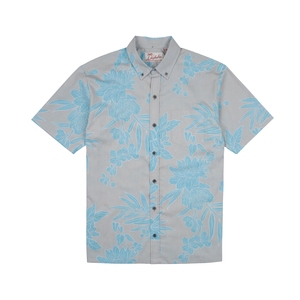 เสื้อเชิ้ตพิมพ์ลายฤดูร้อนสำหรับผู้ชาย ผ้าเนื้อบางเบา สวมใส่สบายมีสไตล์ - Product Image 1