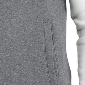 ชุดวอร์มลำลองผู้ชายพิมพ์โลโก้แบบกำหนดเองใหม่ คุณภาพพรีเมียม สตรีทแวร์ทันสมัย ผ้าฝ้าย 100% ระบายอากาศได้ดี ไซส์พลัส - Product Image 2