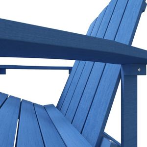 HDPE Aqua Blue Patio Silla Adirondack - Product Image 6