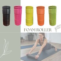 Juego de rodillos de espuma 5 en 1 para yoga Fitness, masaje y herramienta de ejercicio