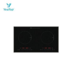 Table de cuisson à induction encastrable 73 cm, 2 brûleurs, plaque de cuisson à induction électrique avec commande tactile, verre céramique, appareil de cuisine - Product Image 3