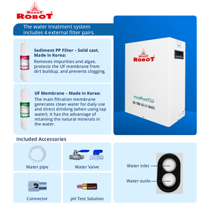 Machine à eau alcaline électrique domestique certifiée IonSmart à 7 plaques, pH 4.5-10.5, tension 220V/50Hz, chauffage intelligent, eau chaude et froide - Product Image 3