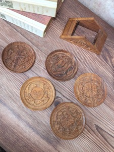 Home Decor Pentagram Round Wooden <b>Incense</b> Holder for <b>Incense</b> Sticks and <b>Cones</b> Vintage Mango Wooden Pentacle <b>Incense</b> Burner Hold - Product Image 6
