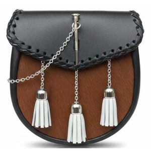 Sporran de Cuero Genuino Escocés para Kilt, Tradicional para Eventos Formales, Festivales y Juegos de la Tierra Alta - Product Image 4