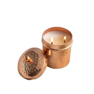 Hot Selling <b>Gold</b> <b>Candle</b> Jar Available Round <b>Candle</b> Jar <b>Candle</b> Making Jar Decorative <b>Candle</b> Jar With Lid in Wholesale Price - Product Image 4