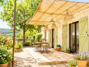 Toldo de Coco Tejido a Mano, Ecológico e Impermeable, Marca Eco2go Vietnam, para Privacidad y Protección Solar en Playa, Balcón y Exteriores - Product Image 6