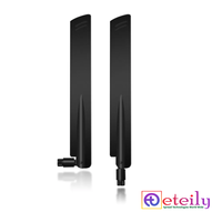 Antenne Paddle en Caoutchouc ETEILY ET-WI8R-SMMO 433MHz 8dBi de Qualité Supérieure pour Connecteur Mâle Mobile Fabriquée par Madhya Communication