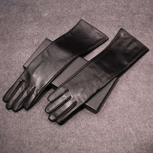 Gants en cuir véritable pour femmes, doublure thermique, coupe ajustée, pour l'extérieur, la conduite, vente en gros, logo personnalisé - Product Image 6