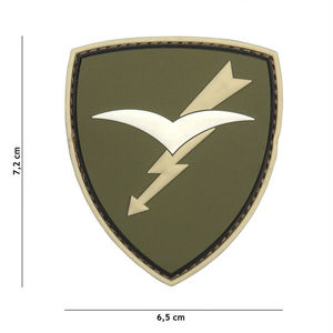 Patch thermocollant en PVC écologique, motif dinosaure de dessin animé, en caoutchouc souple, style brodé, avec logo personnalisé, badge animal pour vêtements, chapeaux et sacs - Product Image 2