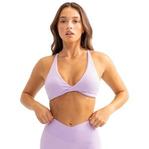 Vêtements de yoga de haute qualité, soutien-gorge de sport torsadé, nouveau design, vêtements de fitness, soutien-gorge de sport de gym, logo personnalisé, soutien-gorge de sport de grande taille pour l'entraînement - Product Image 4