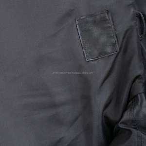 Veste en cuir pour homme, nouvelle collection, veste de moto en cuir PU avec tissu en toile, design tendance pour homme - Product Image 5