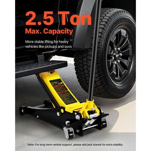 Martinetto idraulico da corsa da 3 tonnellate con sollevamento rapido e struttura in acciaio resistente - Product Image 4