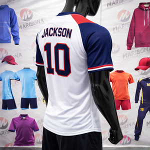 Camiseta de Fútbol OEM para Clubes y Ligas, Talla Grande, Secado Rápido, Transpirable, 100% Poliéster, Personalizada con Sublimación y Bordado para Jugadores - Product Image 5