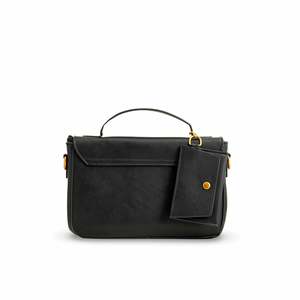 กระเป๋าสะพายผู้หญิง P36142ทางการสีดำ - Product Image 1